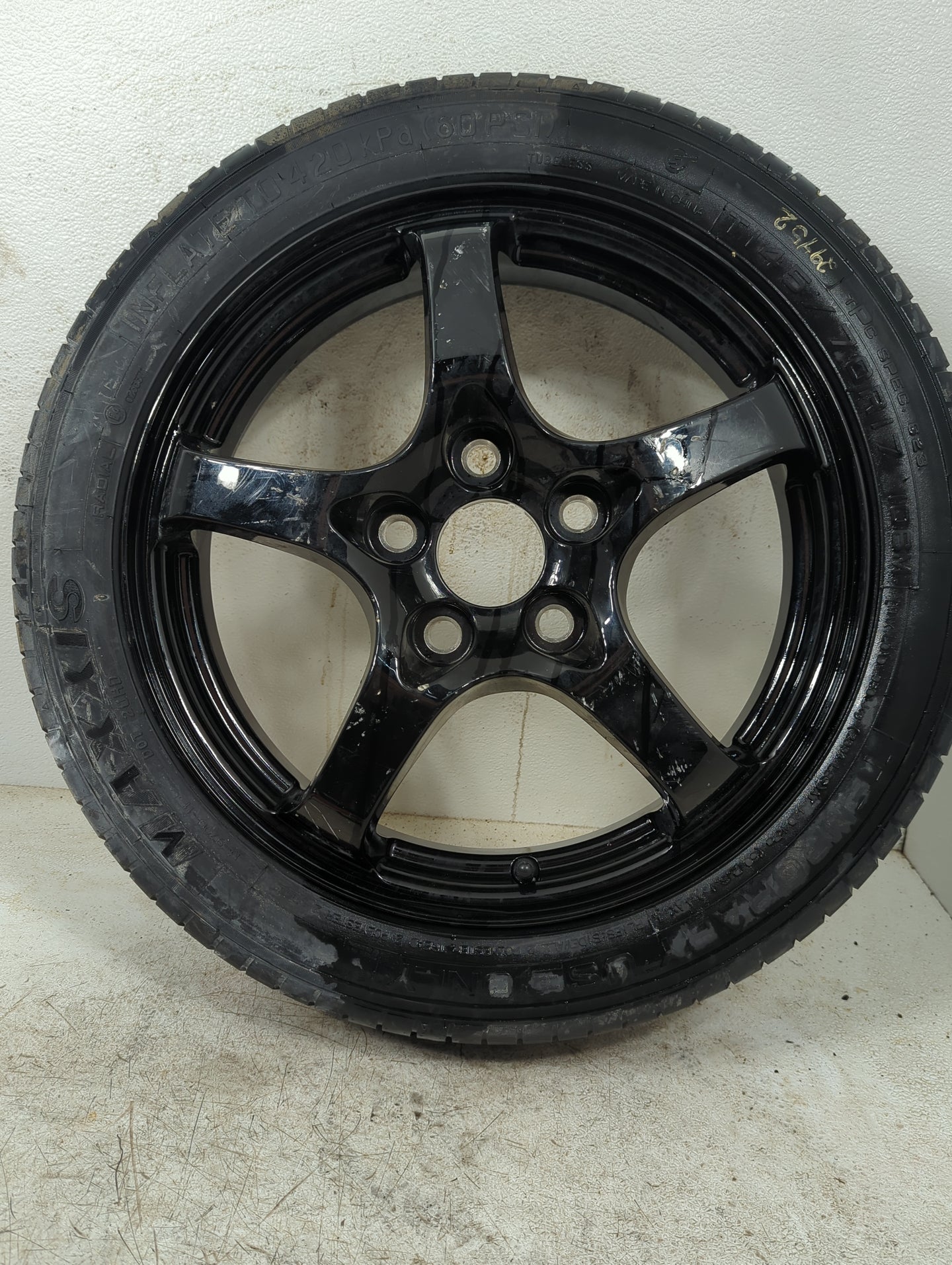 2014-2014 Chevrolet Equinox Spare Donut Tire Wheel Rim Oem 1253284 - Oemusedautoparts1.com