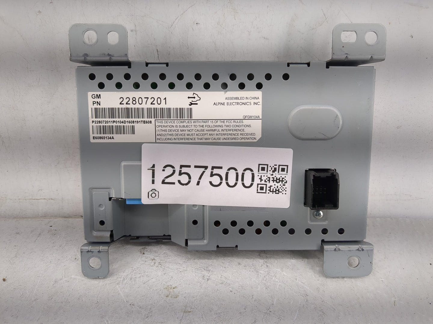 2012-2017 Chevrolet Equinox Information Display Screen - Oemusedautoparts1.com