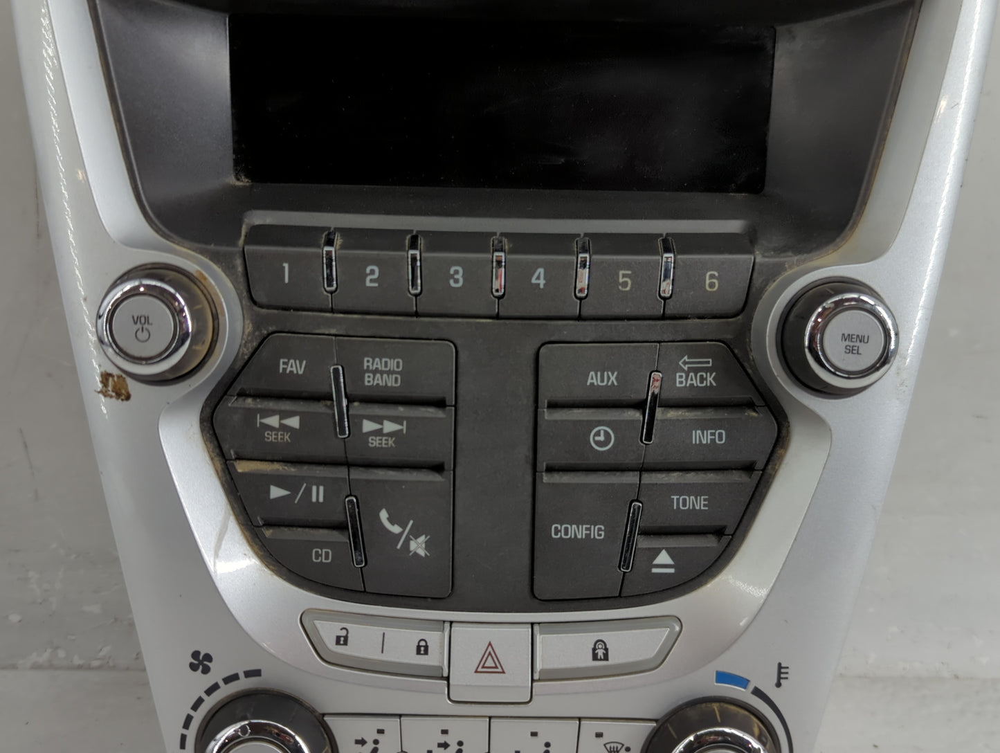 2012-2015 Chevrolet Equinox Radio Control Panel - Oemusedautoparts1.com