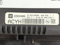 2012-2015 Chevrolet Equinox Radio Control Panel - Oemusedautoparts1.com
