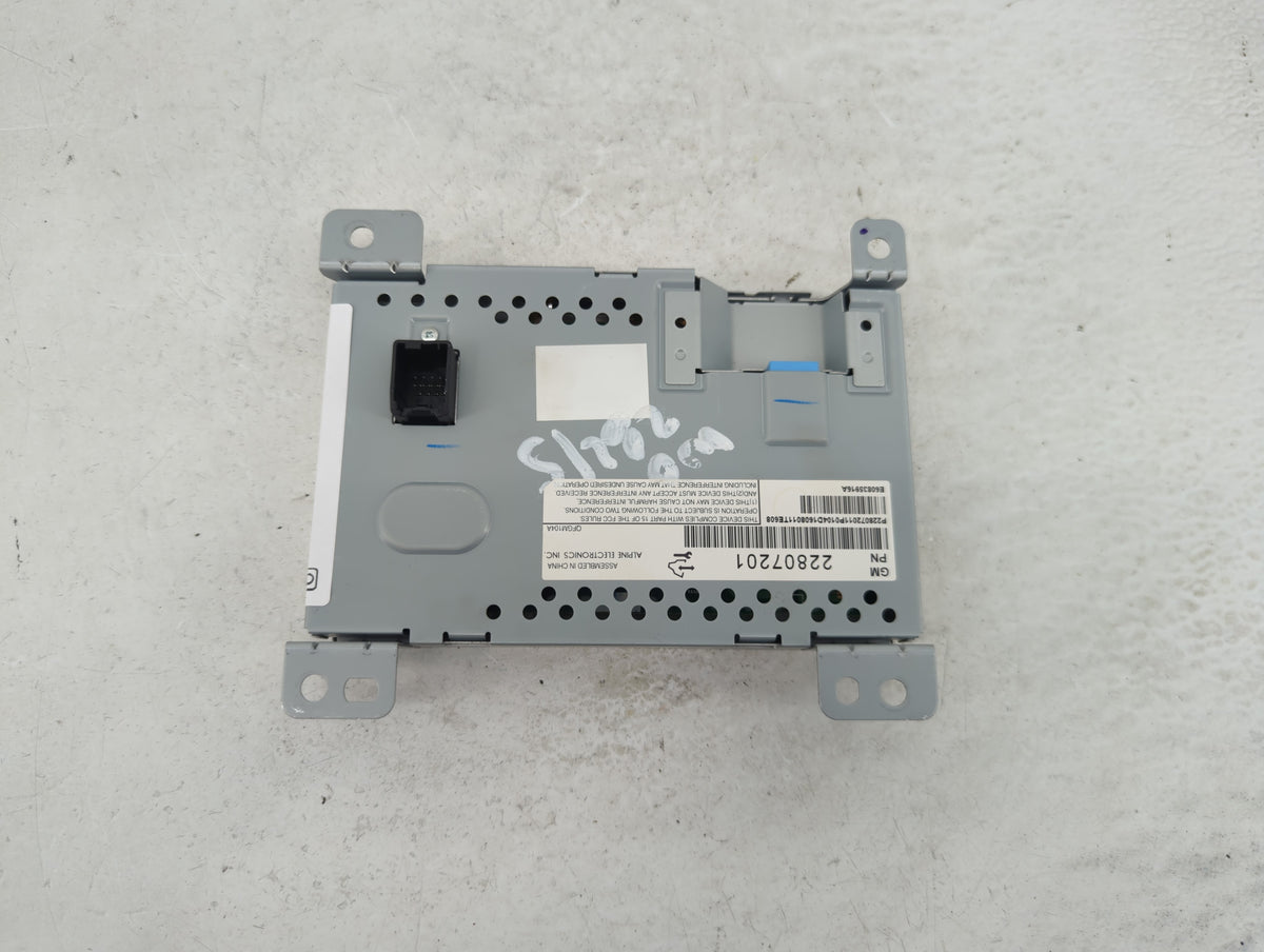 2012-2017 Chevrolet Equinox Information Radio Display Screen 1282160 - Oemusedautoparts1.com