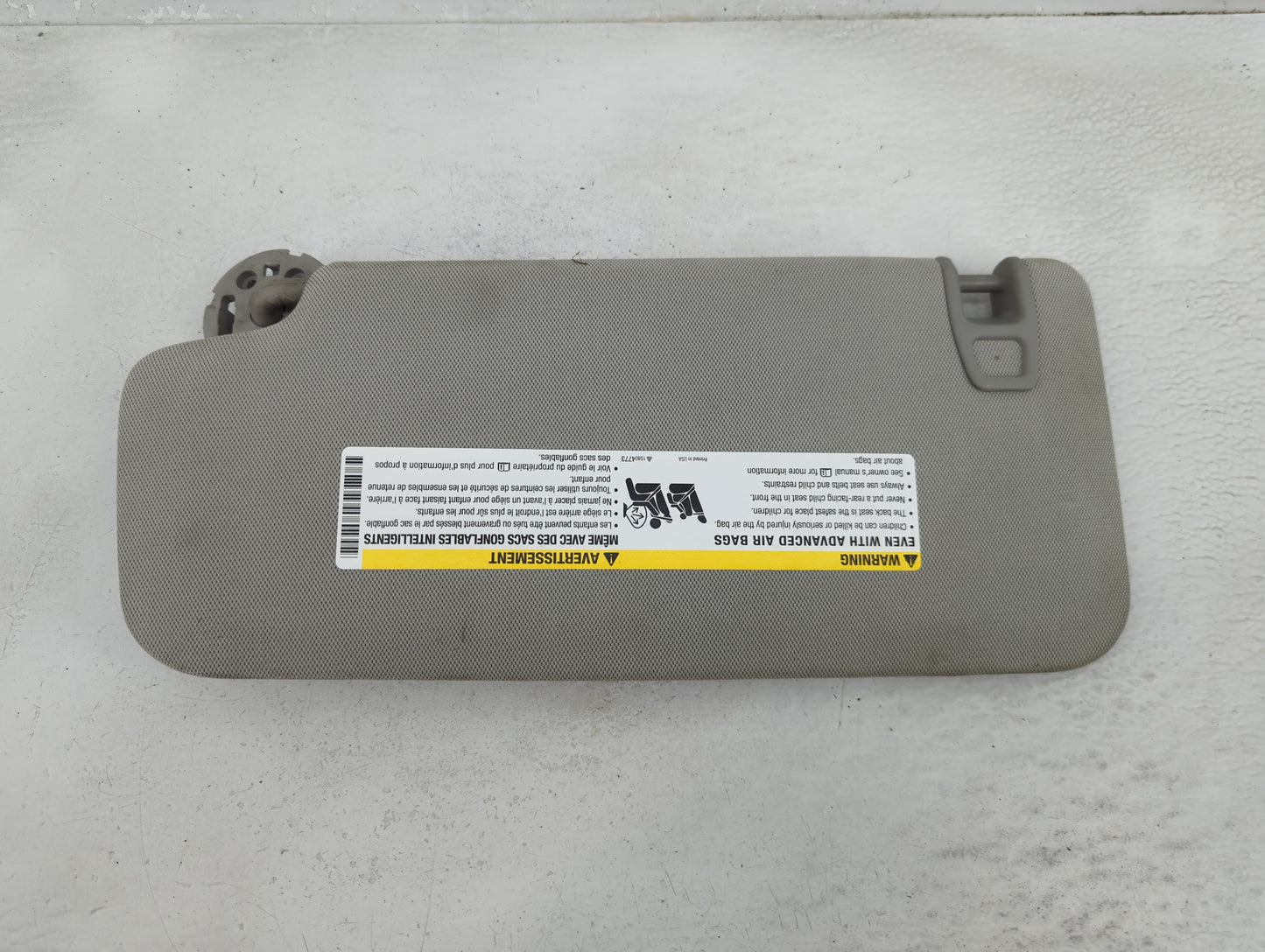 2010-2017 Chevrolet Equinox Sun Visor Shade Replacement Passenger Right Mirror Fits Fits 2010 2011 2012 2013 2014 2015 2016 