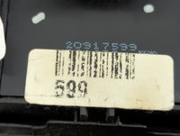 2010-2017 Chevrolet Equinox Master Power Window Switch Replacement Driver Side Left P/N:20917599 Fits OEM Used Auto Parts - 