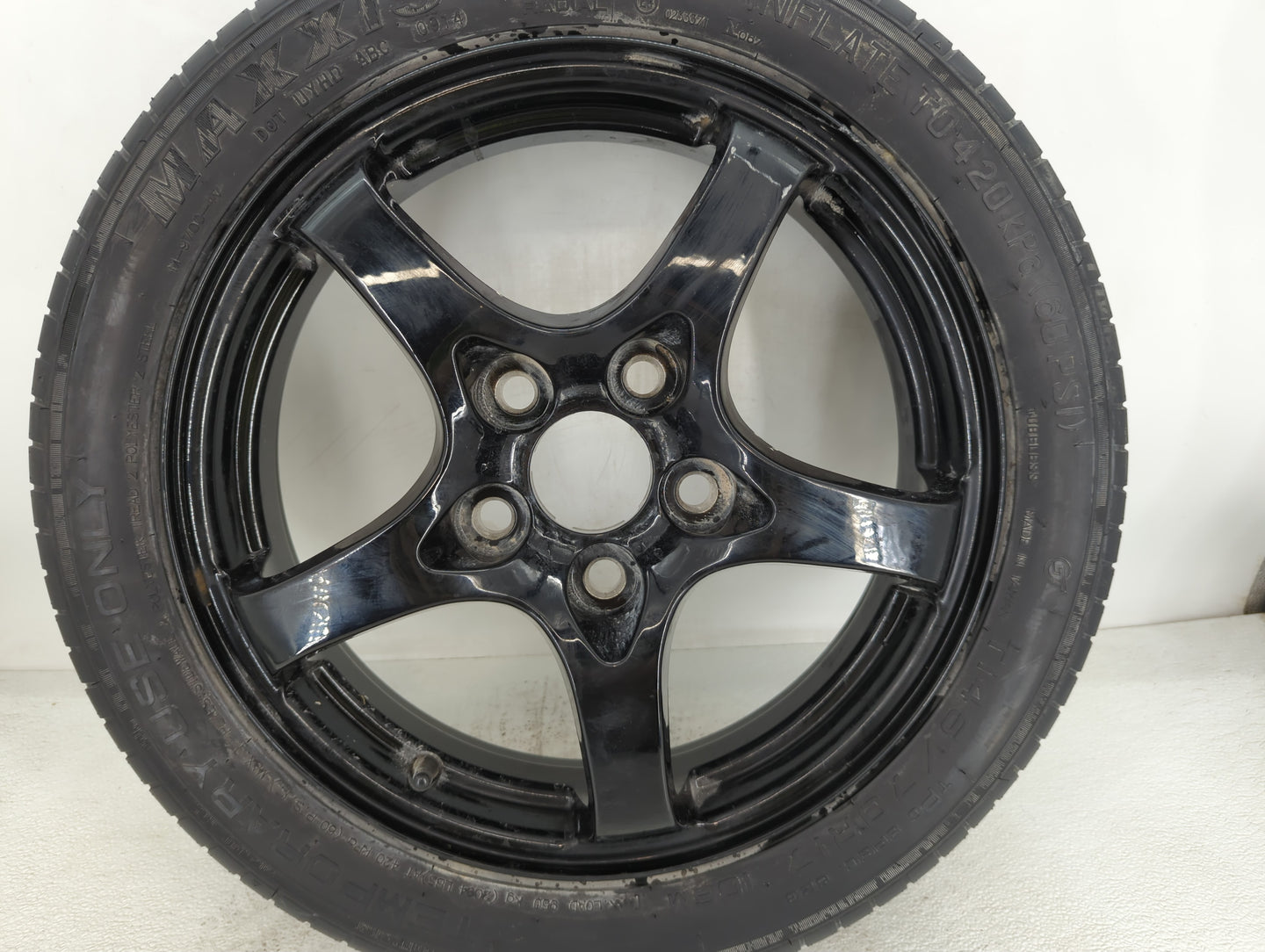 2010-2017 Chevrolet Equinox Spare Donut Tire Wheel Rim Oem - Oemusedautoparts1.com
