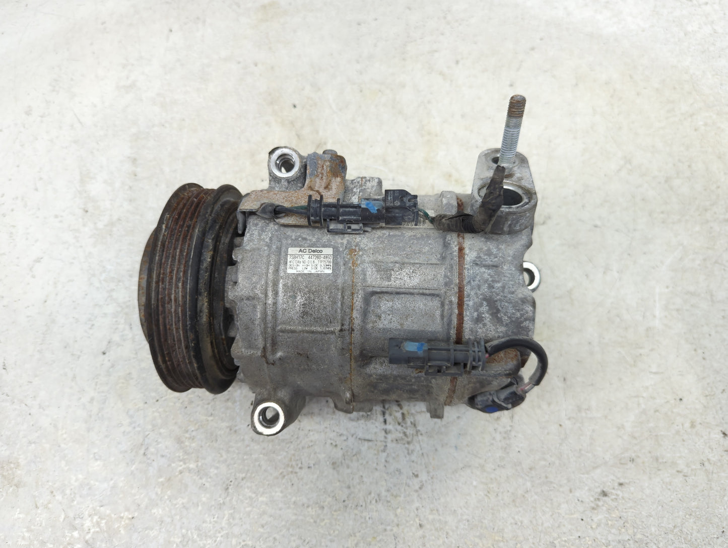 2012-2015 Chevrolet Equinox Air Conditioning A/c Ac Compressor Oem - Oemusedautoparts1.com