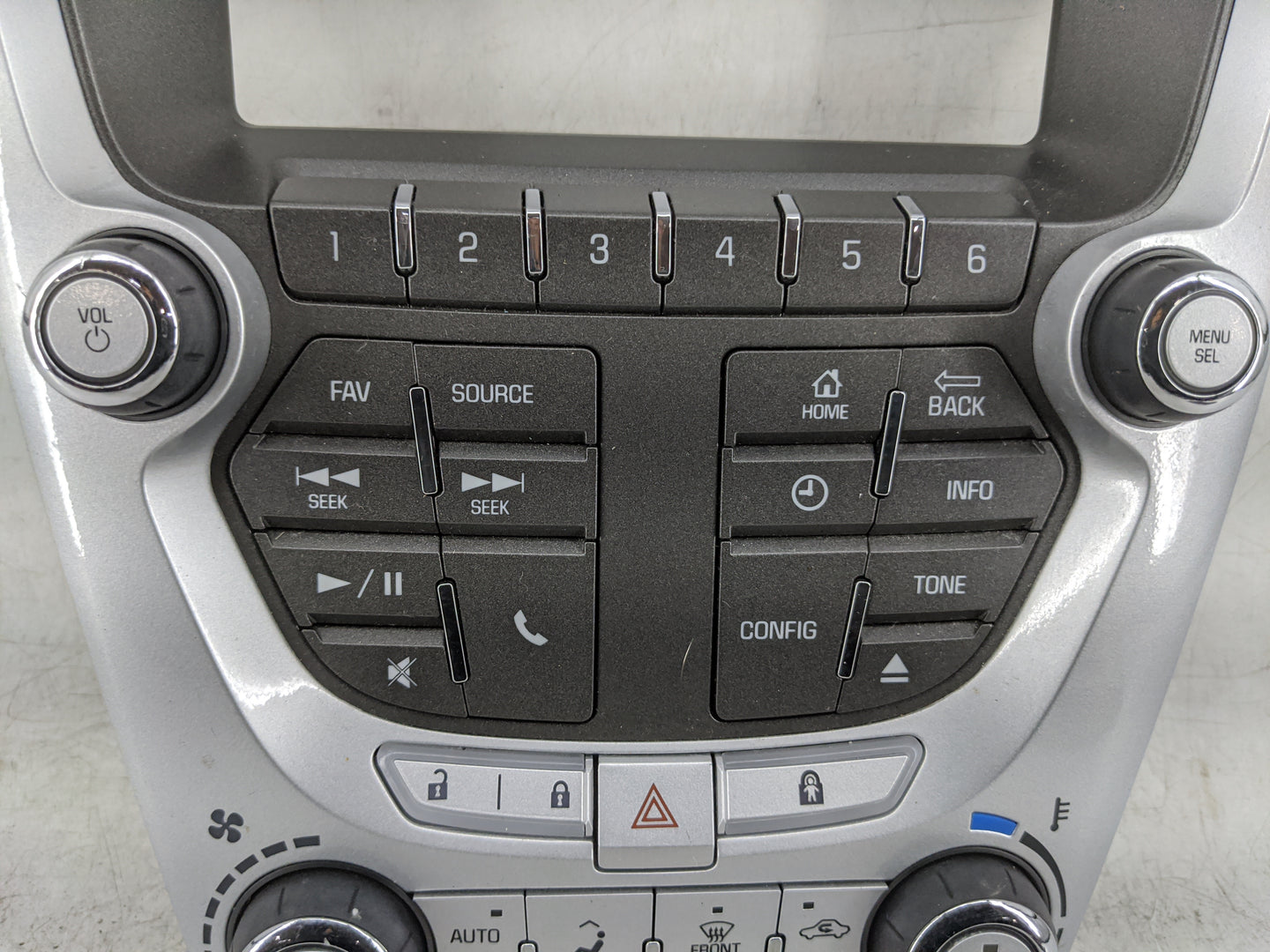 2012-2015 Chevrolet Equinox Radio Control Panel - Oemusedautoparts1.com