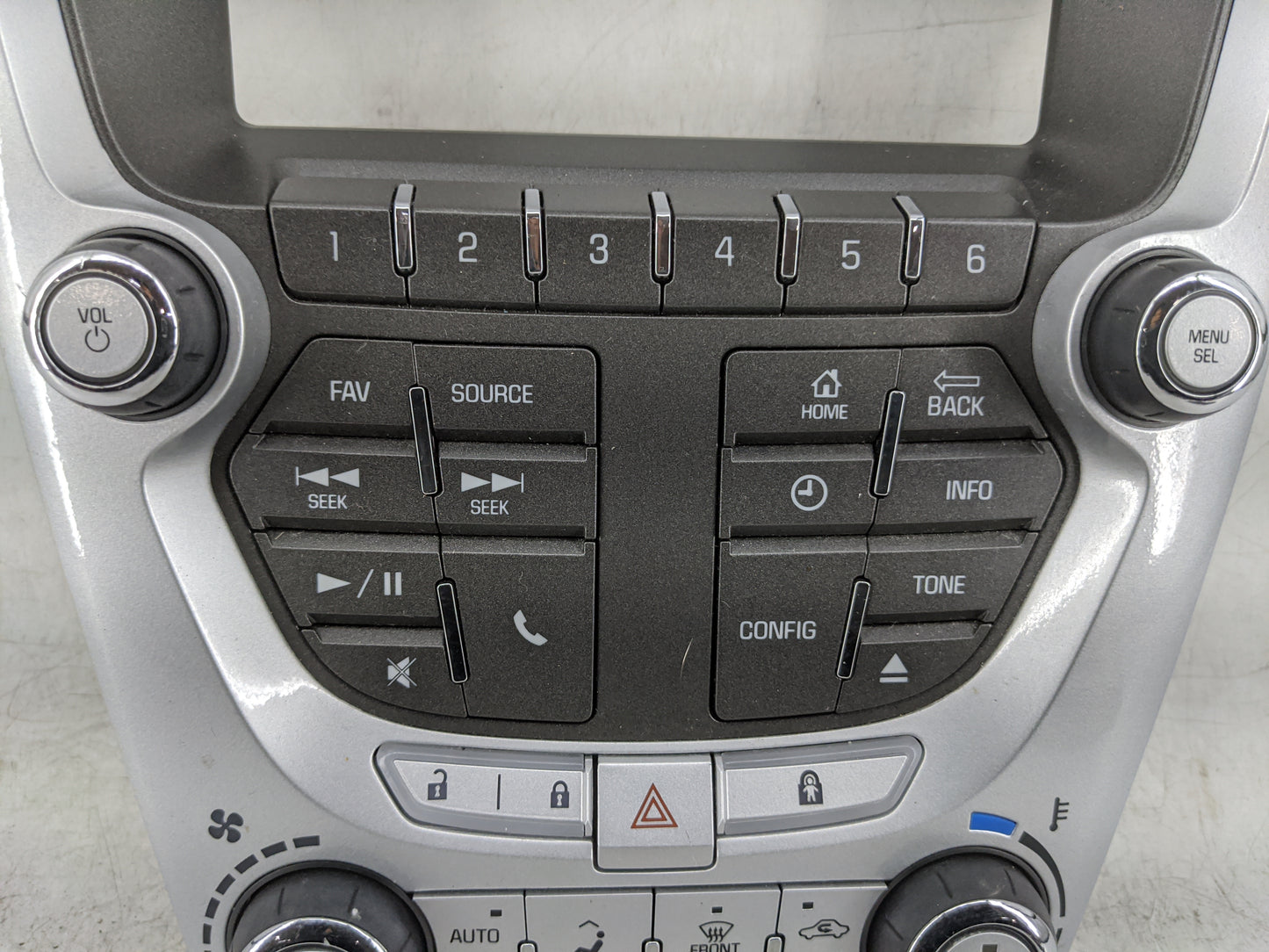 2012-2015 Chevrolet Equinox Radio Control Panel - Oemusedautoparts1.com
