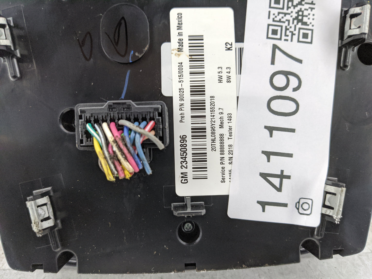 2012-2015 Chevrolet Equinox Radio Control Panel - Oemusedautoparts1.com