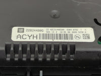 2012-2015 Chevrolet Equinox Radio Control Panel - Oemusedautoparts1.com