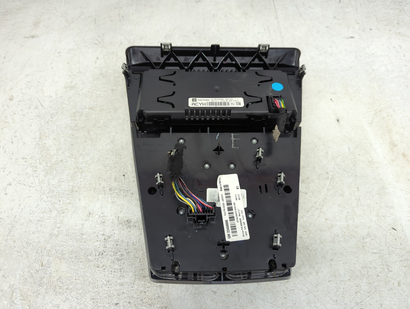 2012-2015 Chevrolet Equinox Radio Control Panel - Oemusedautoparts1.com