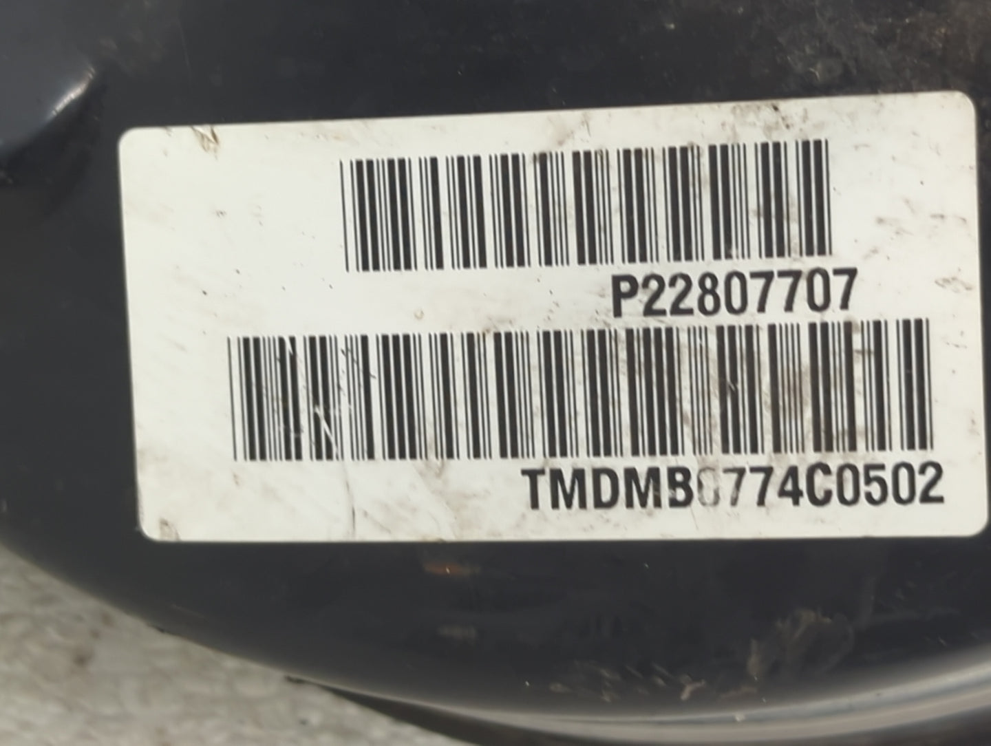 2014 Chevrolet Equinox Power Brake Booster Oem - Oemusedautoparts1.com