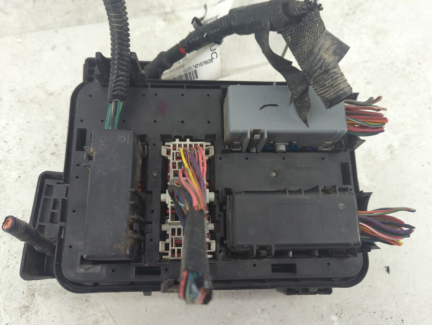 2013-2015 Chevrolet Equinox Fusebox Fuse Box Panel Relay Module P/N:PA66-GF14 Fits Fits 2013 2014 2015 OEM Used Auto Parts -