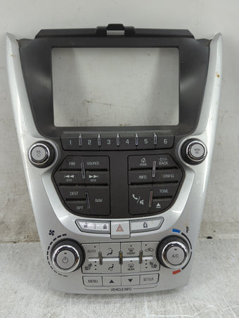 compare product 2012-2015 Chevrolet Equinox Radio Control Panel Silver