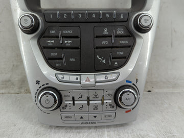 2012-2015 Chevrolet Equinox Radio Control Panel Silver