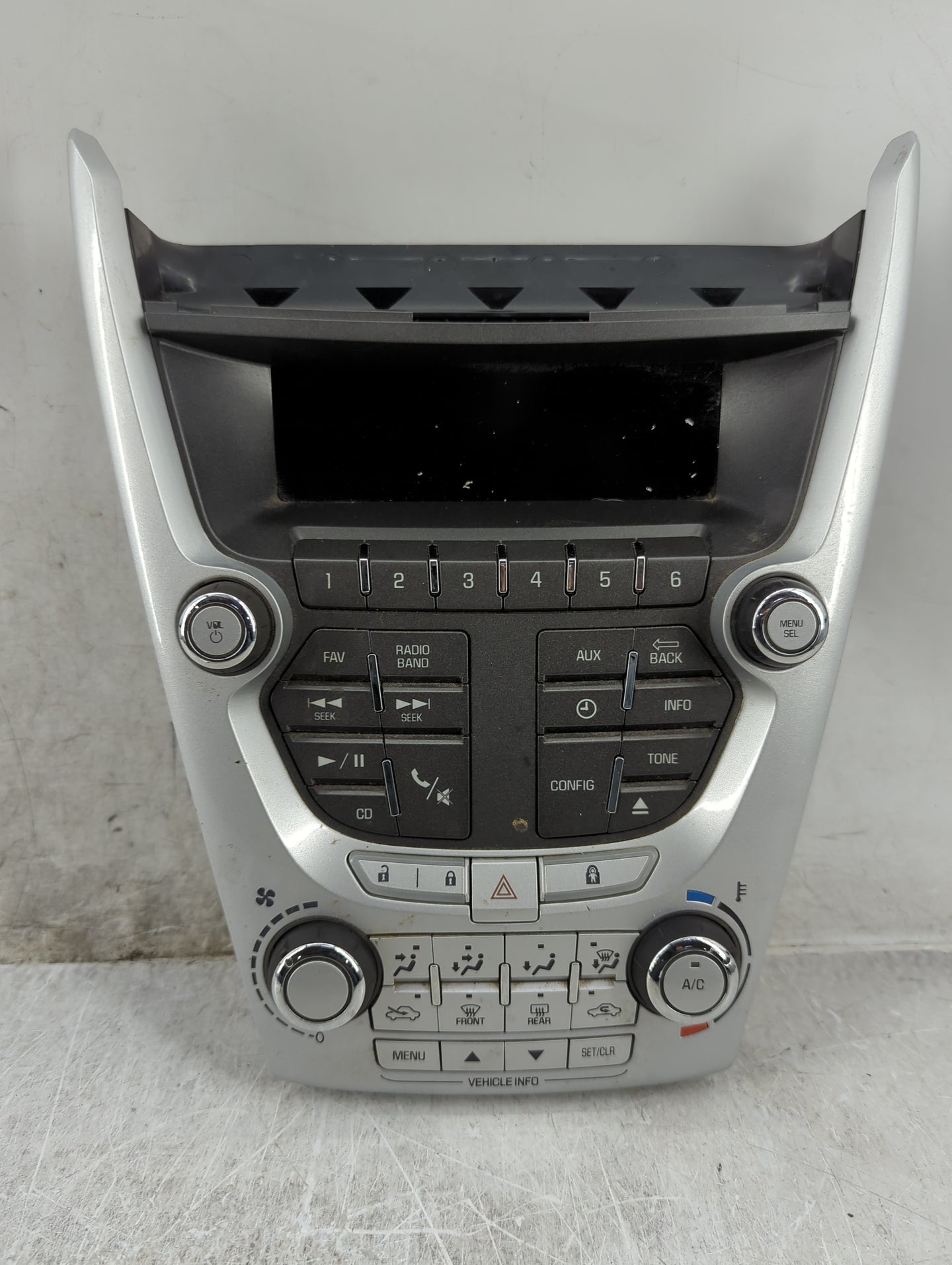 2012-2015 Chevrolet Equinox Radio Control Panel - Oemusedautoparts1.com