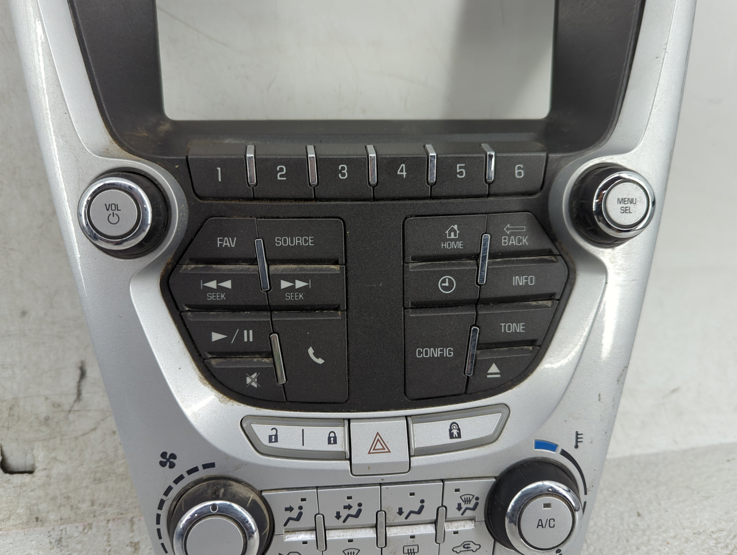 2012-2015 Chevrolet Equinox Radio Control Panel - Oemusedautoparts1.com