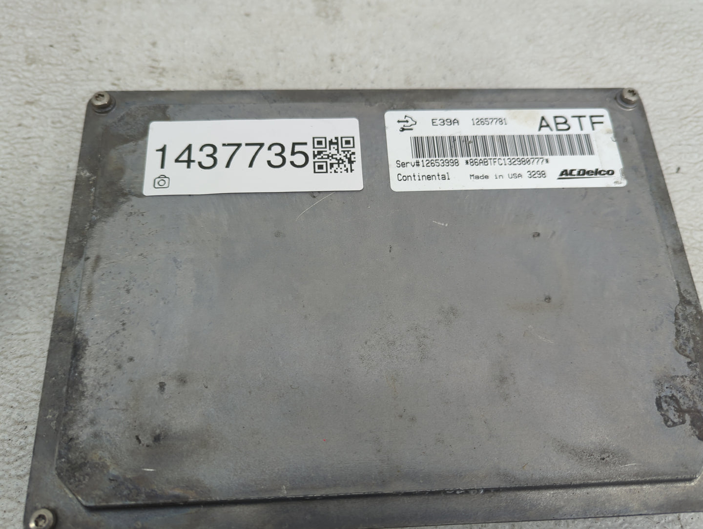 2013-2016 Chevrolet Equinox PCM Engine Control Computer ECU ECM PCU OEM P/N:12657781 12653998 Fits Fits 2013 2014 2015 2016 