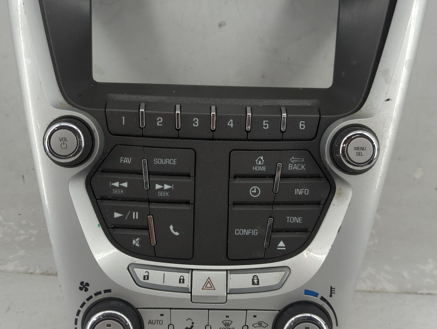 2012-2015 Chevrolet Equinox Radio Control Panel - Oemusedautoparts1.com