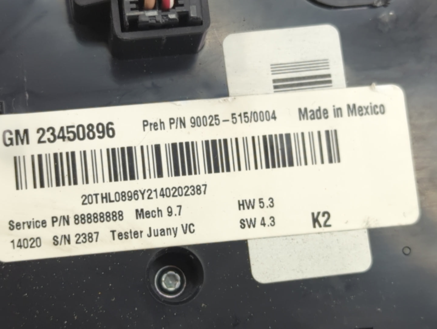 2012-2015 Chevrolet Equinox Radio Control Panel - Oemusedautoparts1.com