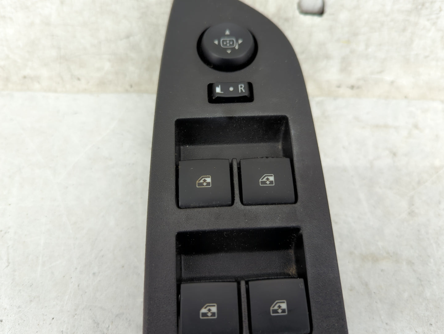 2010-2017 Chevrolet Equinox Master Power Window Switch Replacement Driver Side Left Fits OEM Used Auto Parts - Oemusedautopa