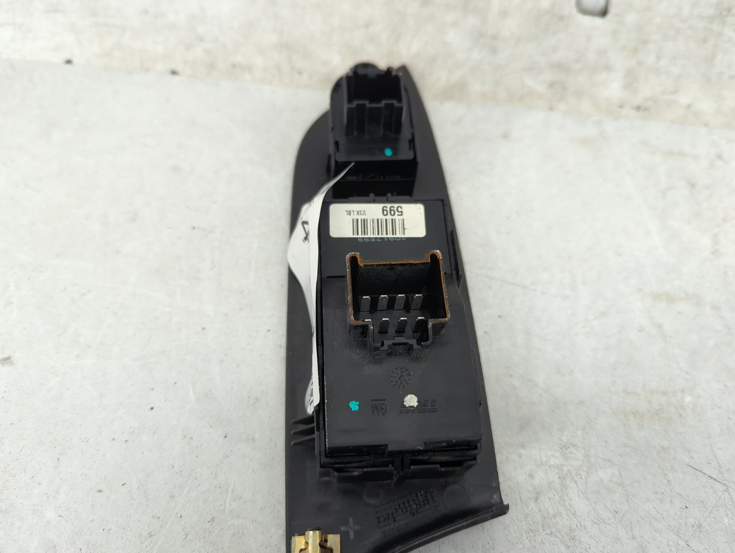 2010-2017 Chevrolet Equinox Master Power Window Switch Replacement Driver Side Left Fits OEM Used Auto Parts - Oemusedautopa