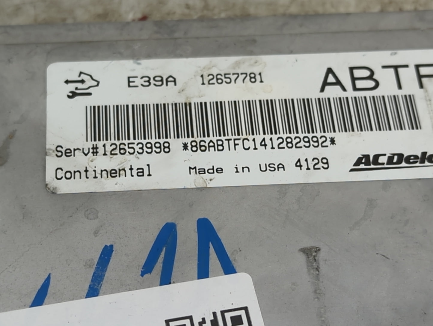 2013-2016 Chevrolet Equinox PCM Engine Control Computer ECU ECM PCU OEM P/N:12657781 12653998 Fits Fits 2013 2014 2015 2016 