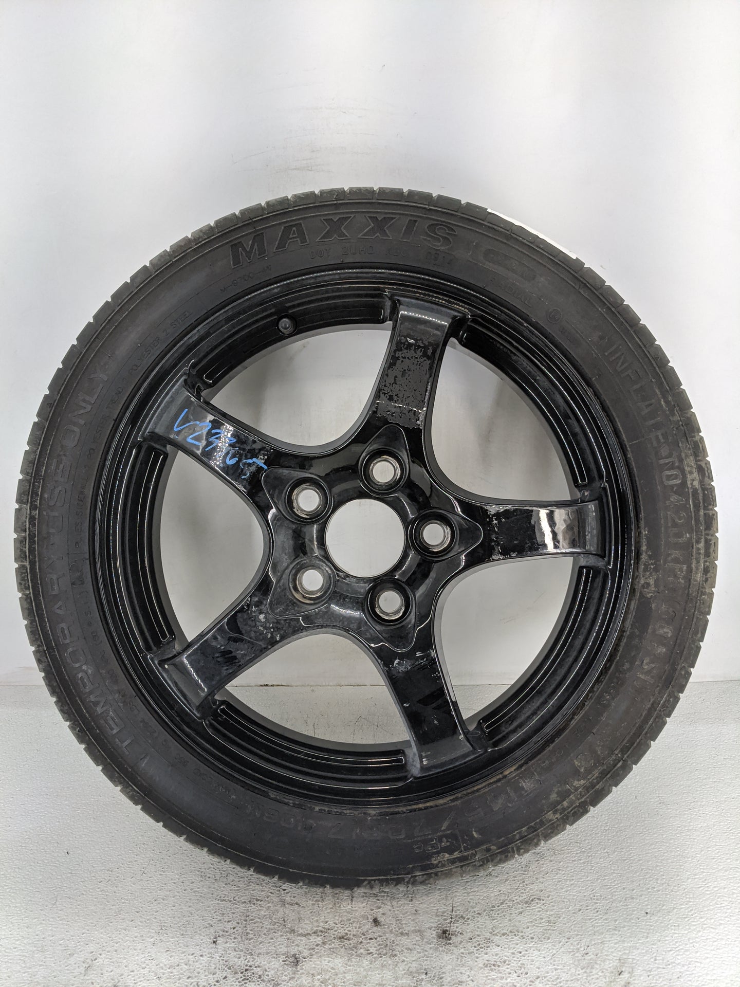 2014-2014 Chevrolet Equinox Spare Donut Tire Wheel Rim Oem 1455304 - Oemusedautoparts1.com