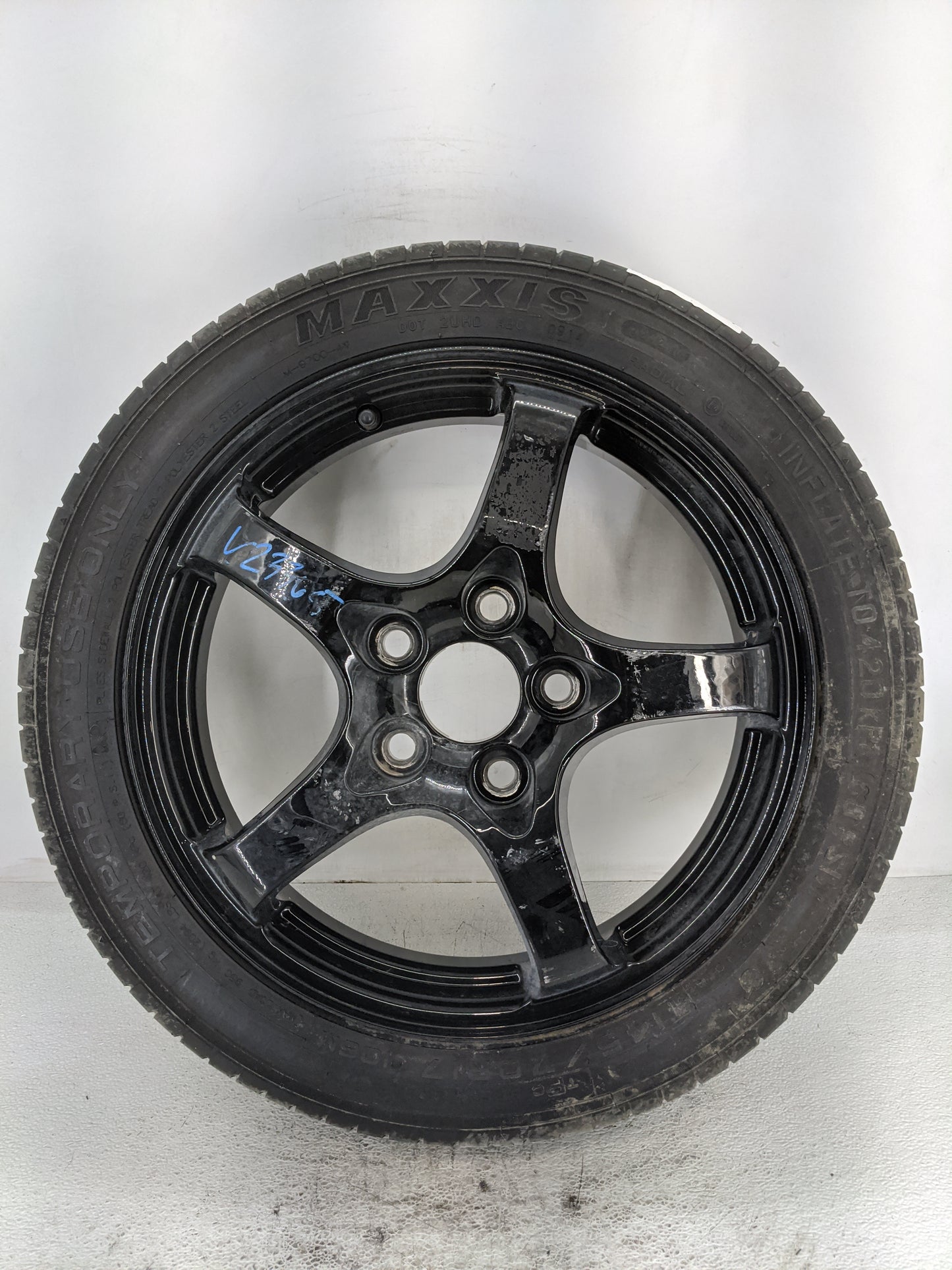 2014-2014 Chevrolet Equinox Spare Donut Tire Wheel Rim Oem 1455304 - Oemusedautoparts1.com