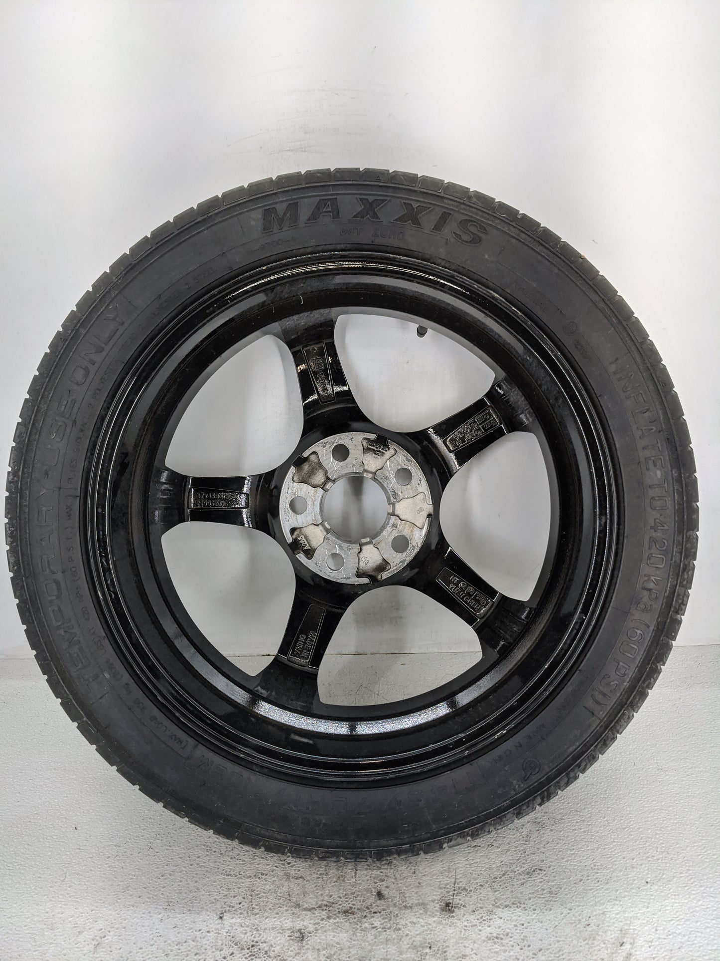 2014-2014 Chevrolet Equinox Spare Donut Tire Wheel Rim Oem 1455304 - Oemusedautoparts1.com