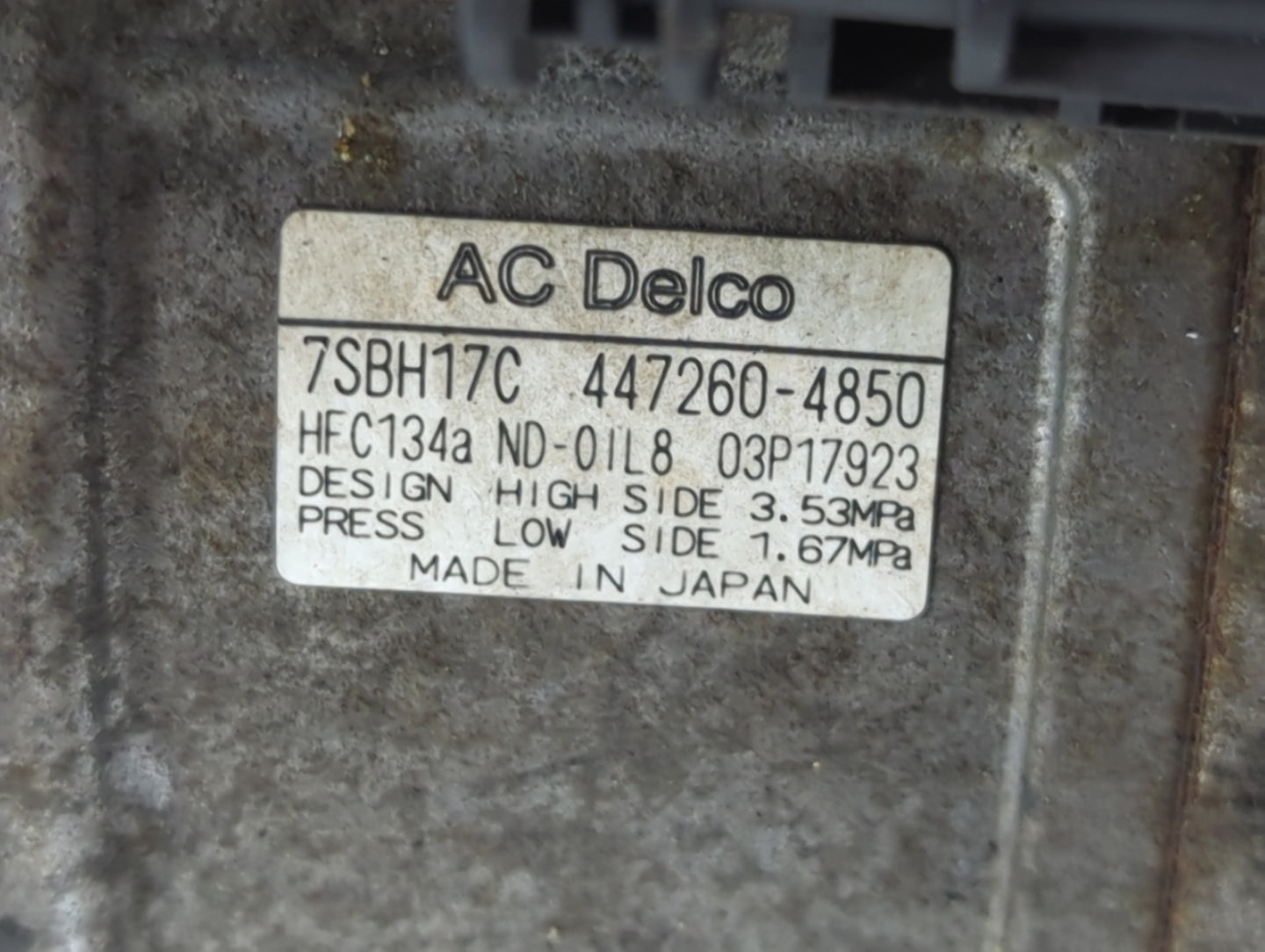 2012-2015 Chevrolet Equinox Air Conditioning A/c Ac Compressor Oem 1466850 - Oemusedautoparts1.com