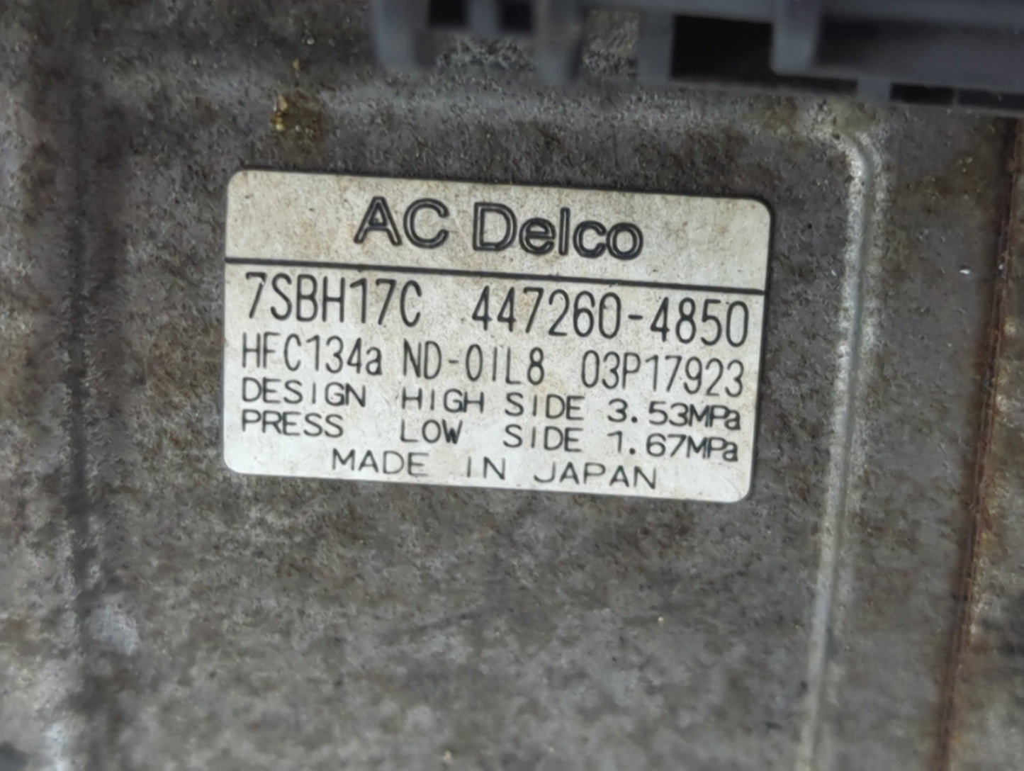 2012-2015 Chevrolet Equinox Air Conditioning A/c Ac Compressor Oem 1466850 - Oemusedautoparts1.com