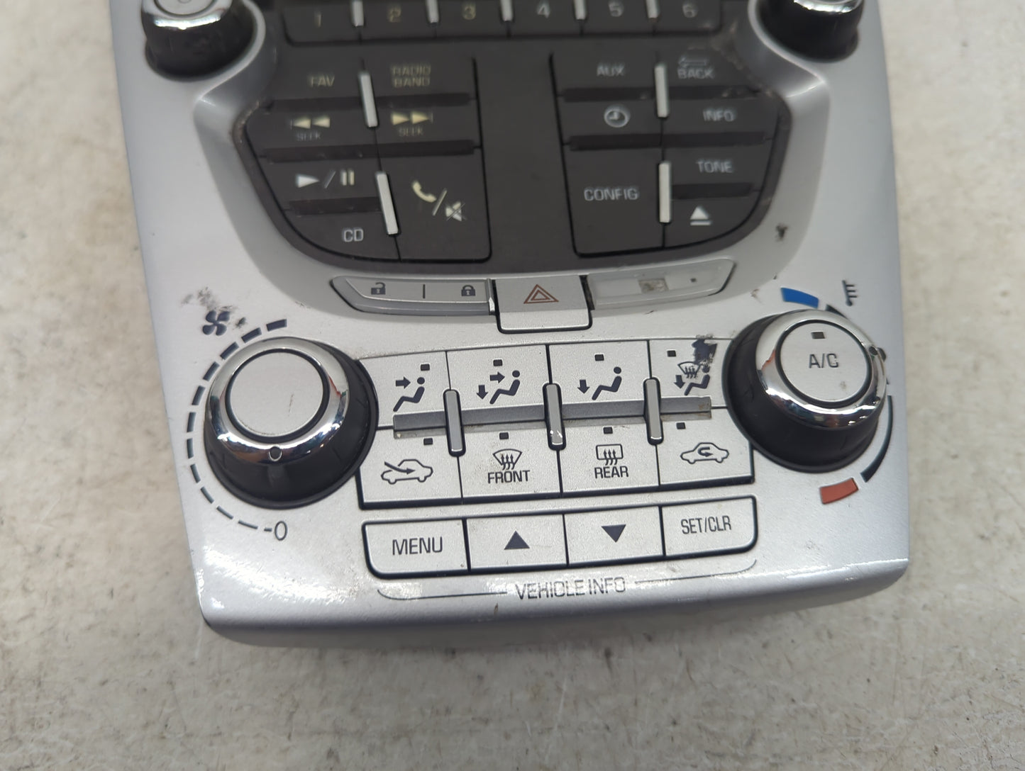 2012-2015 Chevrolet Equinox Radio Control Panel 1468145 - Oemusedautoparts1.com