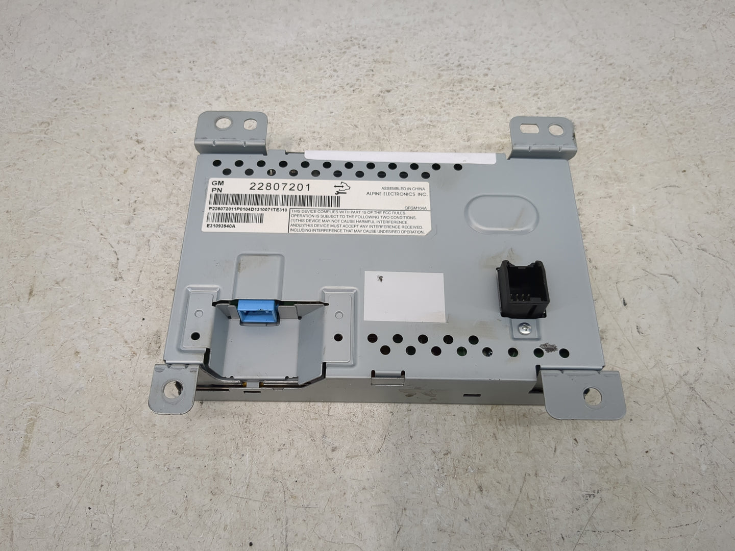 2012-2017 Chevrolet Equinox Information Display Screen 1468408 - Oemusedautoparts1.com