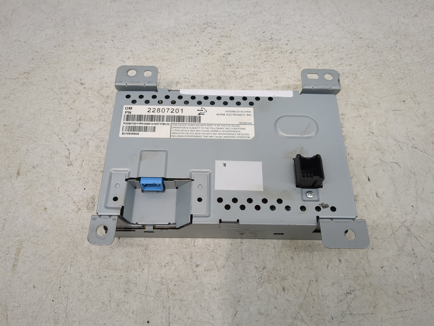 2012-2017 Chevrolet Equinox Information Display Screen 1468408 - Oemusedautoparts1.com