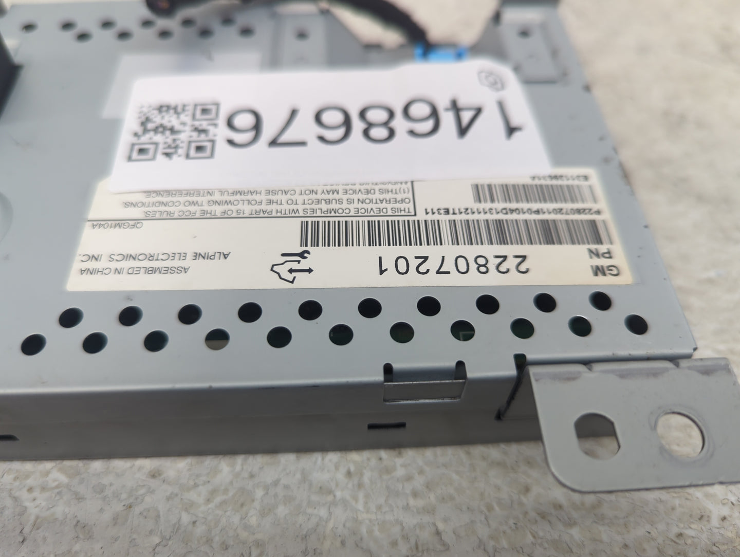2012-2017 Chevrolet Equinox Information Display Screen 1468676 - Oemusedautoparts1.com