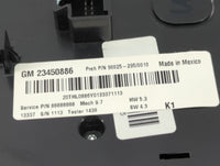 2012-2015 Chevrolet Equinox Radio Control Panel Silver 1469185 - Oemusedautoparts1.com