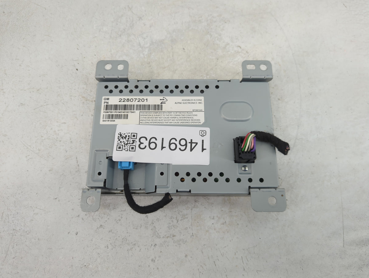 2012-2017 Chevrolet Equinox Information Radio Display Screen 1469193 - Oemusedautoparts1.com