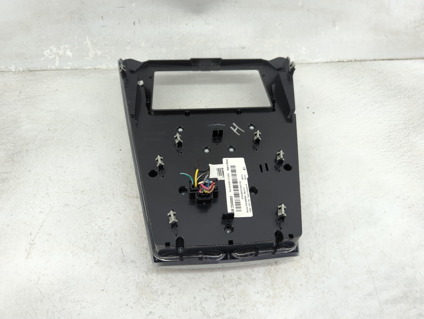 2015 Chevrolet Equinox Radio AM FM Cd Player Receiver Replacement P/N:23450883 90025-511/0004, 88888888 Fits Fits 2014 2016 