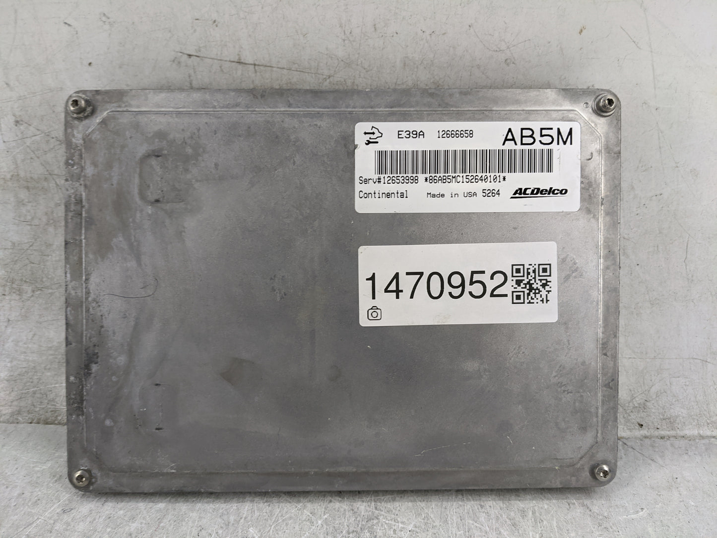 2013-2016 Chevrolet Equinox PCM Engine Control Computer ECU ECM PCU OEM P/N:12666658 12653998 Fits Fits 2013 2014 2015 2016 