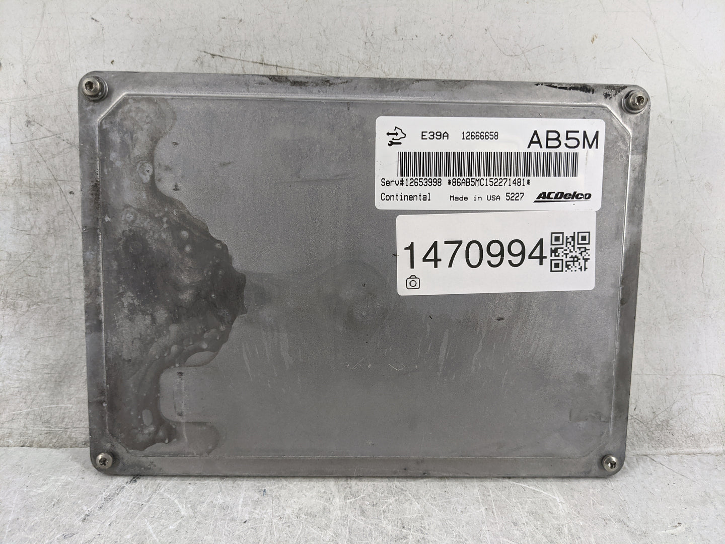 2013-2016 Chevrolet Equinox PCM Engine Control Computer ECU ECM PCU OEM P/N:12666658 12653998, AB5M Fits Fits 2013 2014 2015