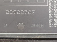 2013-2015 Chevrolet Equinox Fusebox Fuse Box Panel Relay Module P/N:22922727 Fits Fits 2013 2014 2015 OEM Used Auto Parts - 
