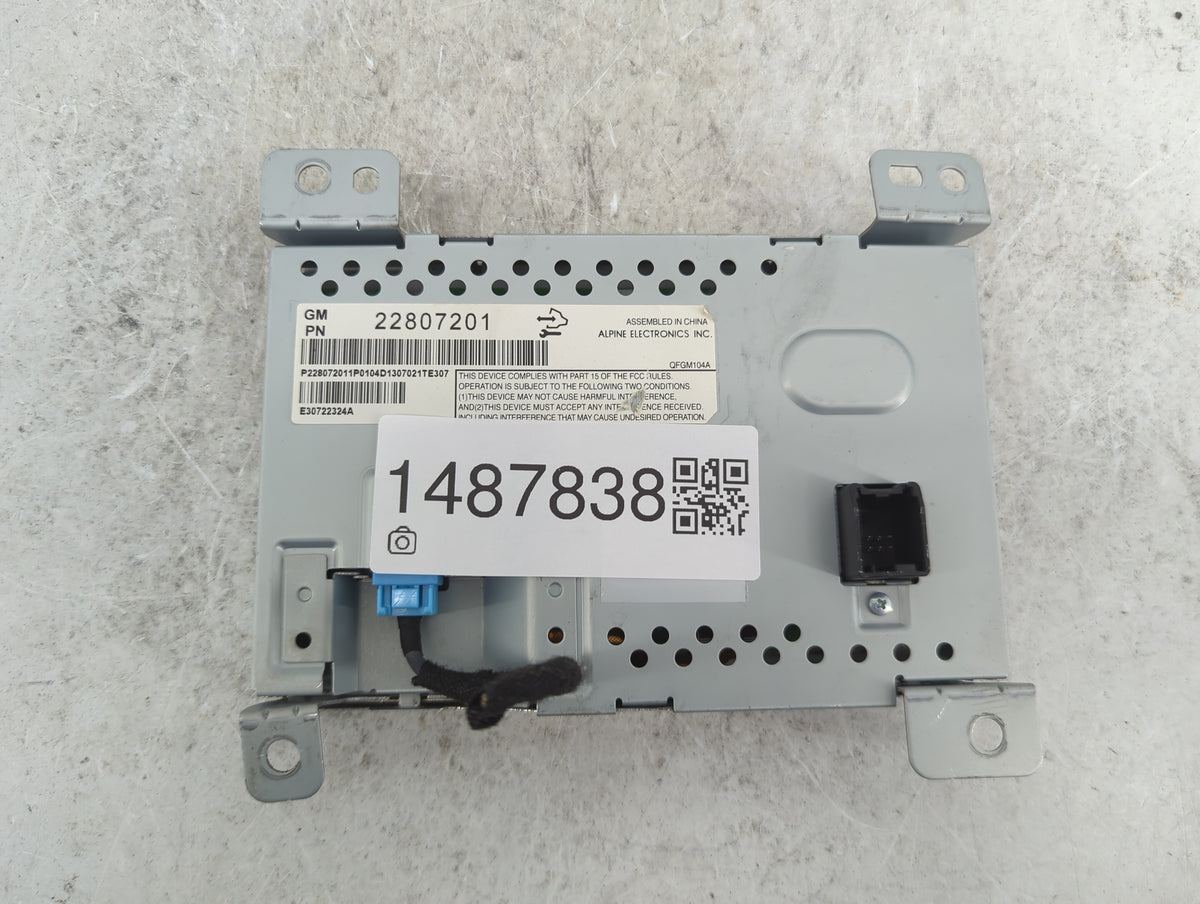 2012-2017 Chevrolet Equinox Information Radio Display Screen 1487838 - Oemusedautoparts1.com