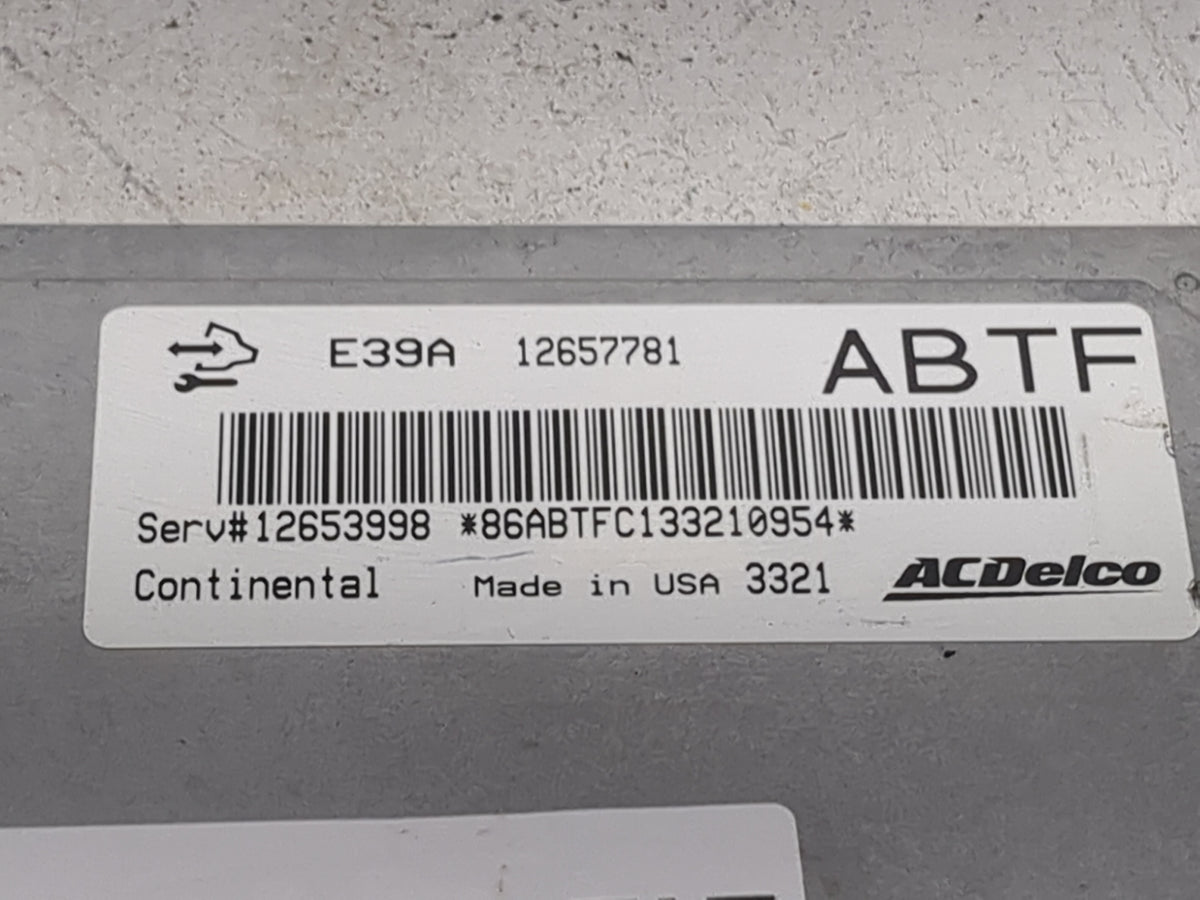 2013-2016 Chevrolet Equinox PCM Engine Control Computer ECU ECM PCU OEM P/N:12657781 12653998 Fits 2013 2014 2015 2016 OEM U