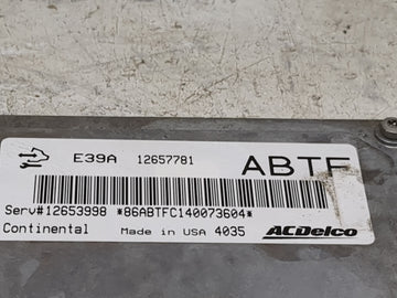 2013-2016 Chevrolet Equinox PCM Engine Control Computer ECU ECM PCU OEM P/N:12657781 12653998 Fits 2013 2014 2015 2016 OEM Used Auto Parts