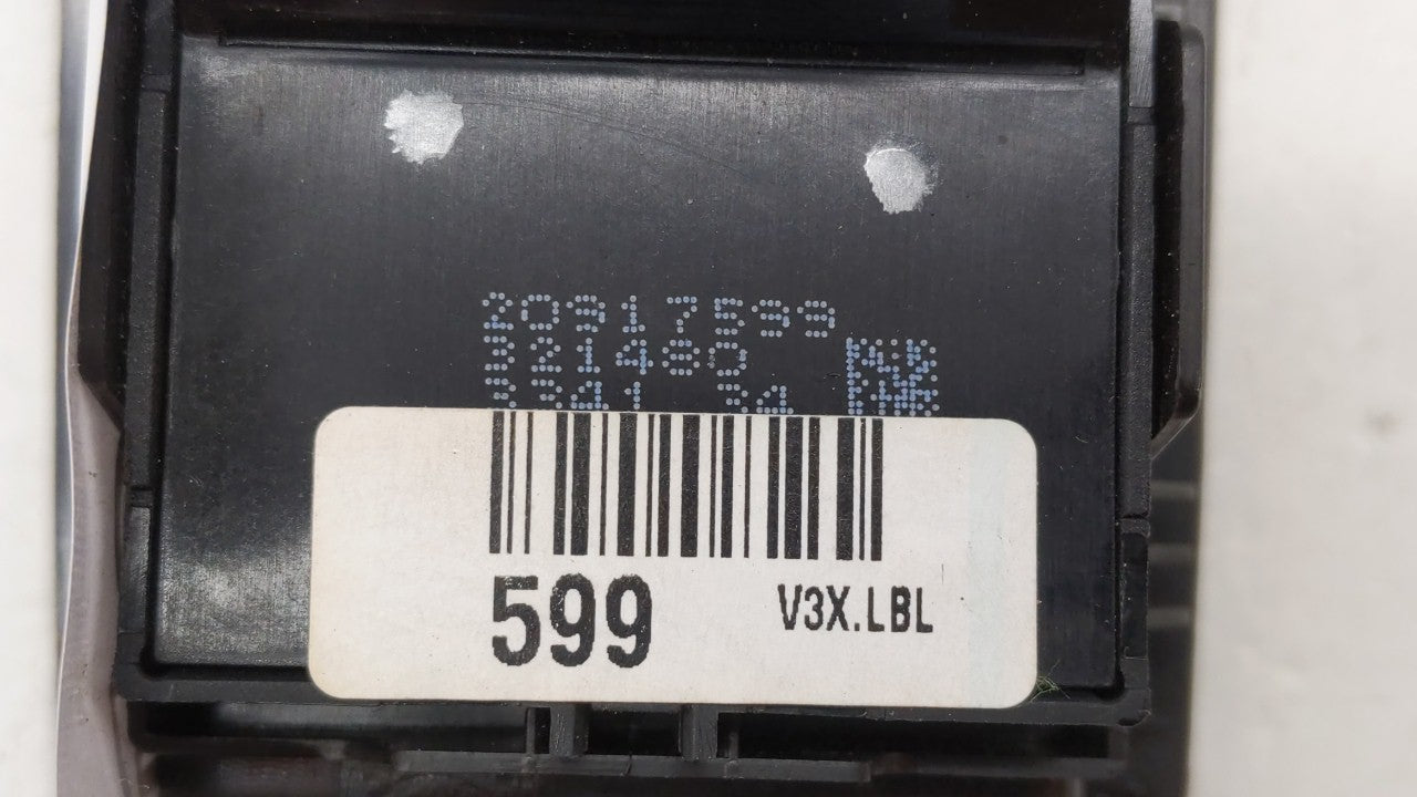 2010-2017 Chevrolet Equinox Master Power Window Switch Replacement Driver Side Left P/N:25983673 25946838 Fits OEM Used Auto