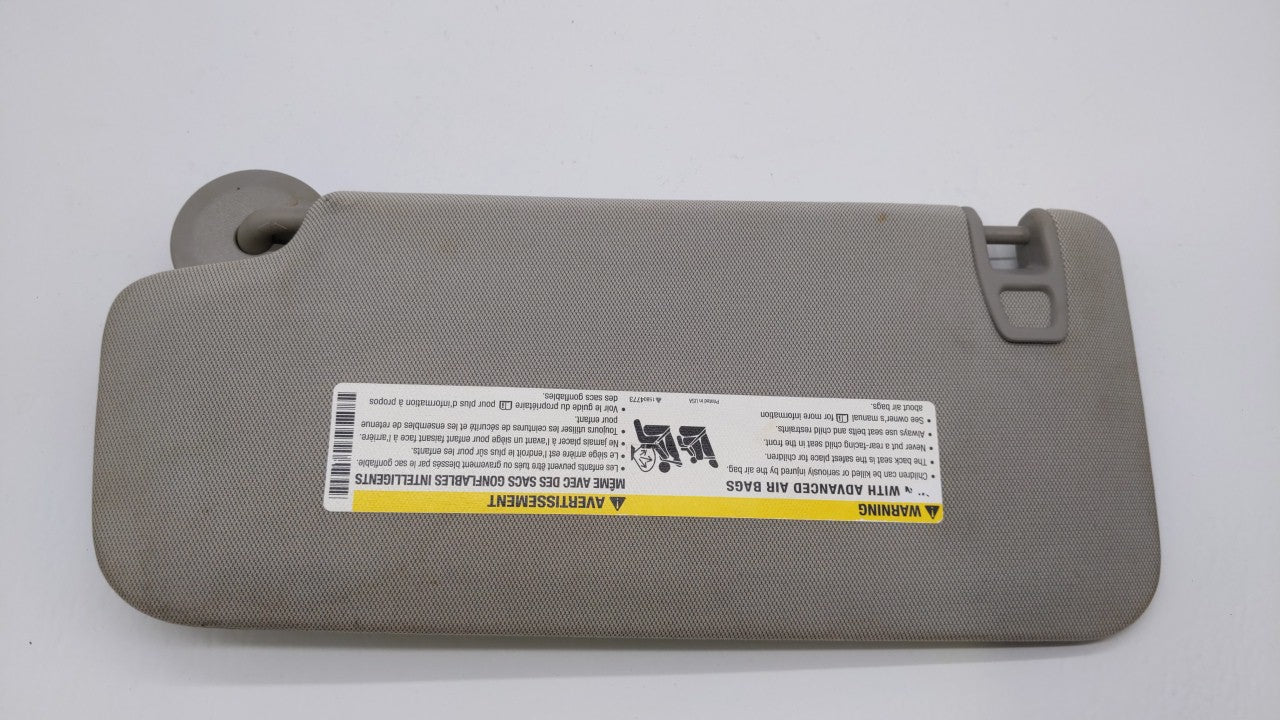 2010-2017 Chevrolet Equinox Sun Visor Shade Replacement Passenger Right Mirror Fits Fits 2010 2011 2012 2013 2014 2015 2016 