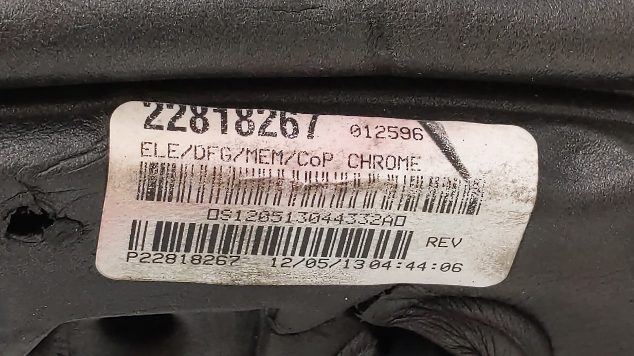 2011-2013 Chevrolet Equinox Driver Side View Mirror - Left Door Mirror OEM Used - Oemusedautoparts1.com