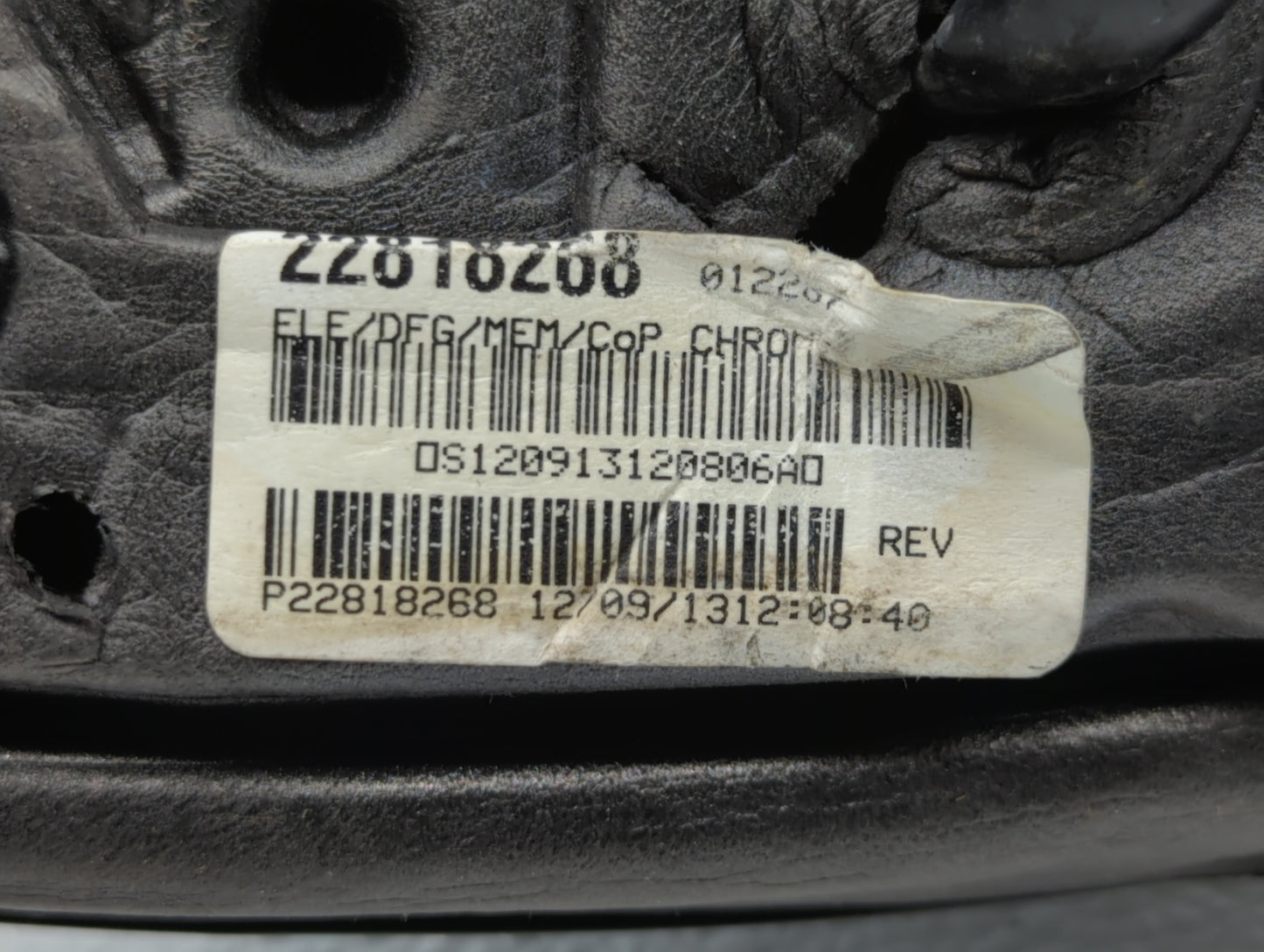 2011-2013 Chevrolet Equinox Passenger Side View Mirror - Right Door Mirror OEM Used - Oemusedautoparts1.com