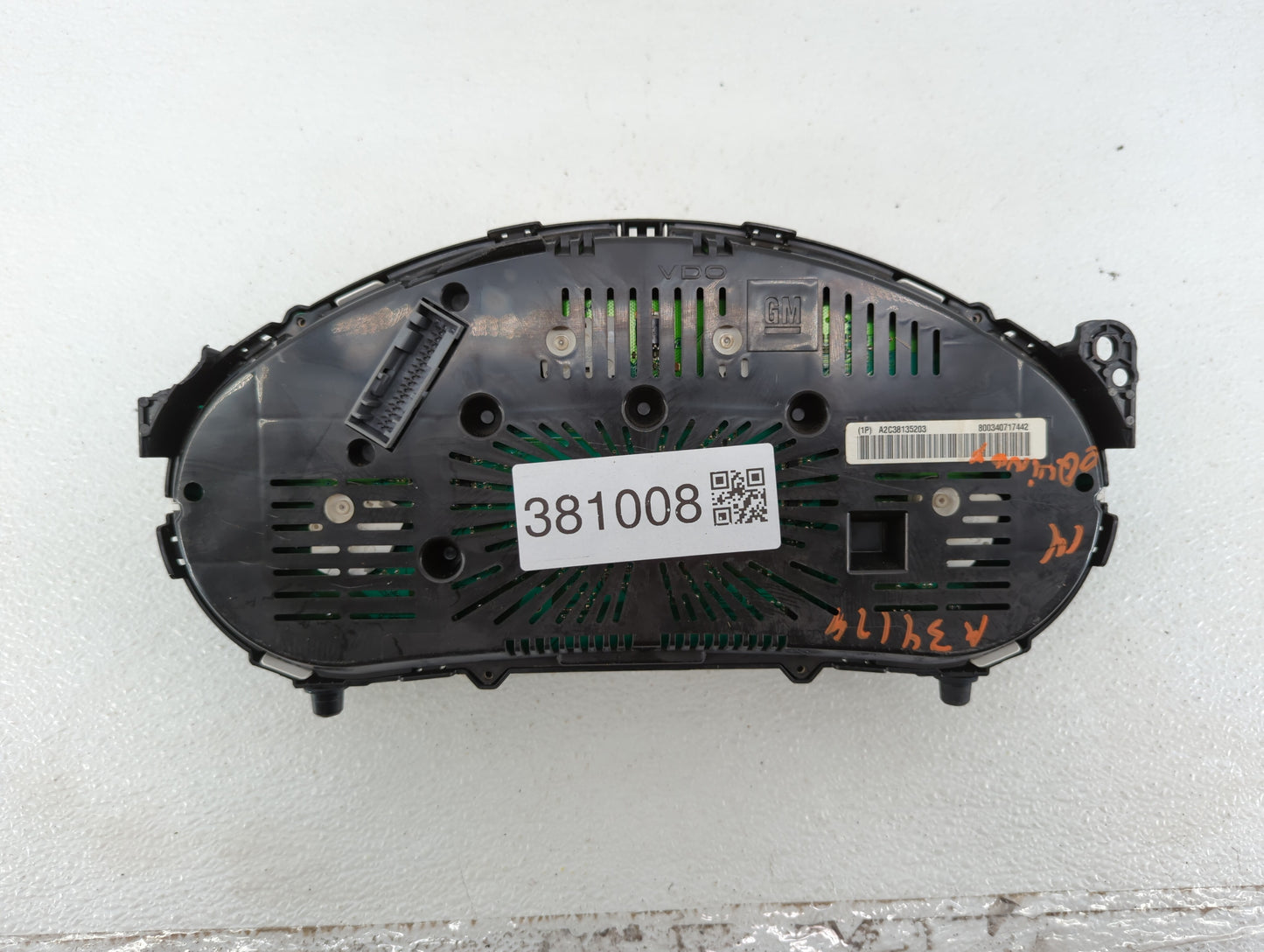 2013-2017 Chevrolet Equinox Instrument Cluster Speedometer Gauges P/N:23229480 22956682 Fits Fits 2013 2014 2015 2016 2017 O
