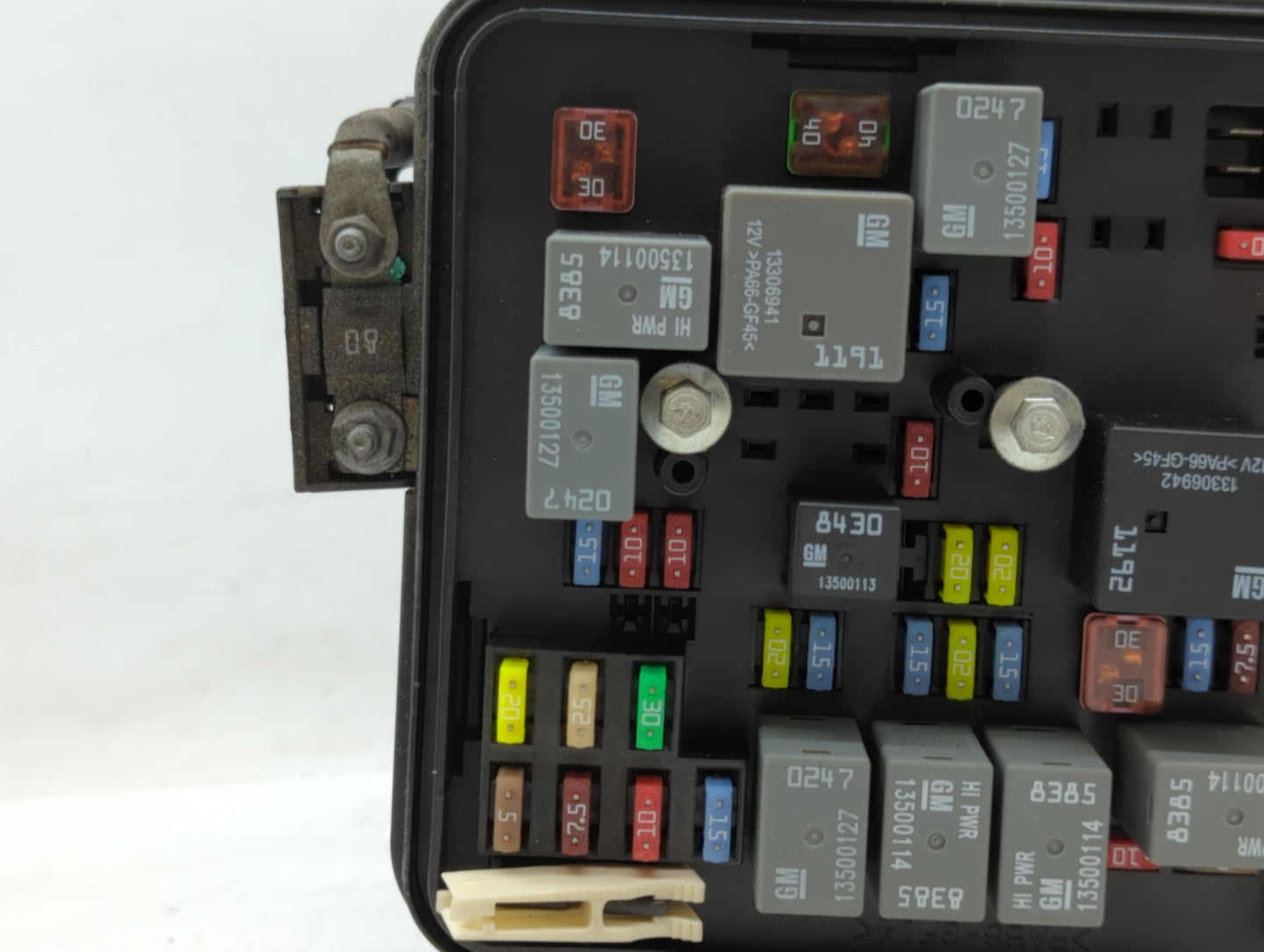 2013-2015 Chevrolet Equinox Fusebox Fuse Box Panel Relay Module P/N:22922727 22929762, 22920763 Fits Fits 2013 2014 2015 OEM